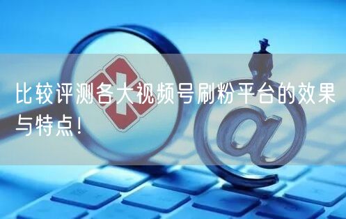 比较评测各大视频号刷粉平台的效果与特点！