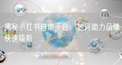 揭秘小红书自助平台，如何助力品牌快速吸粉
