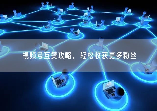 视频号互赞攻略，轻松收获更多粉丝